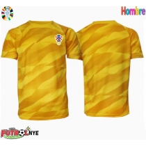 Camiseta Croacia Portero Primera Equipación Eurocopa 2024 manga corta